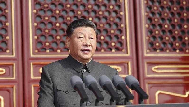 Xi addresses grand rally to celebrate PRC's 70th founding anniversary