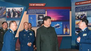 Xi stresses building world-class air force