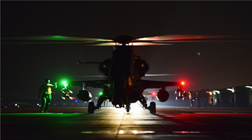 Army aviation regiment completes night flight training