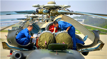 Full maintenance overhaul for Z-8B transport helicopters