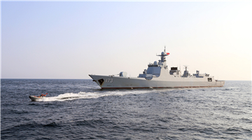 Destroyer flotilla conducts three-day training in the South China Sea