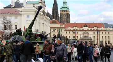 Military equipment exhibition held to mark 20th anniversary of Czech accession to NATO