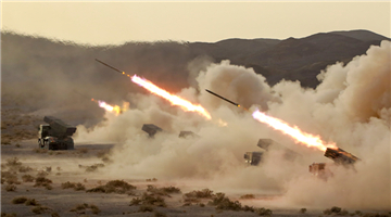Rocket launchers in live-fire training