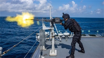 39th Chinese naval escort taskforce conducts training exercise