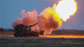 Brigade holds round-the-clock live-firing drill