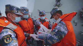 Chinese naval escort taskforce provides medical assistance to escorted vessel