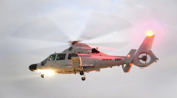 Helicopters lift off for round-clock flight training